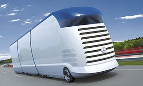 Грузовики-2020 поражают
чудесами трансформации - Создатель Rolling Home поставил во главу угла аэродинамику и комфорт кабины (иллюстрация с сайта vda-design-award.de).